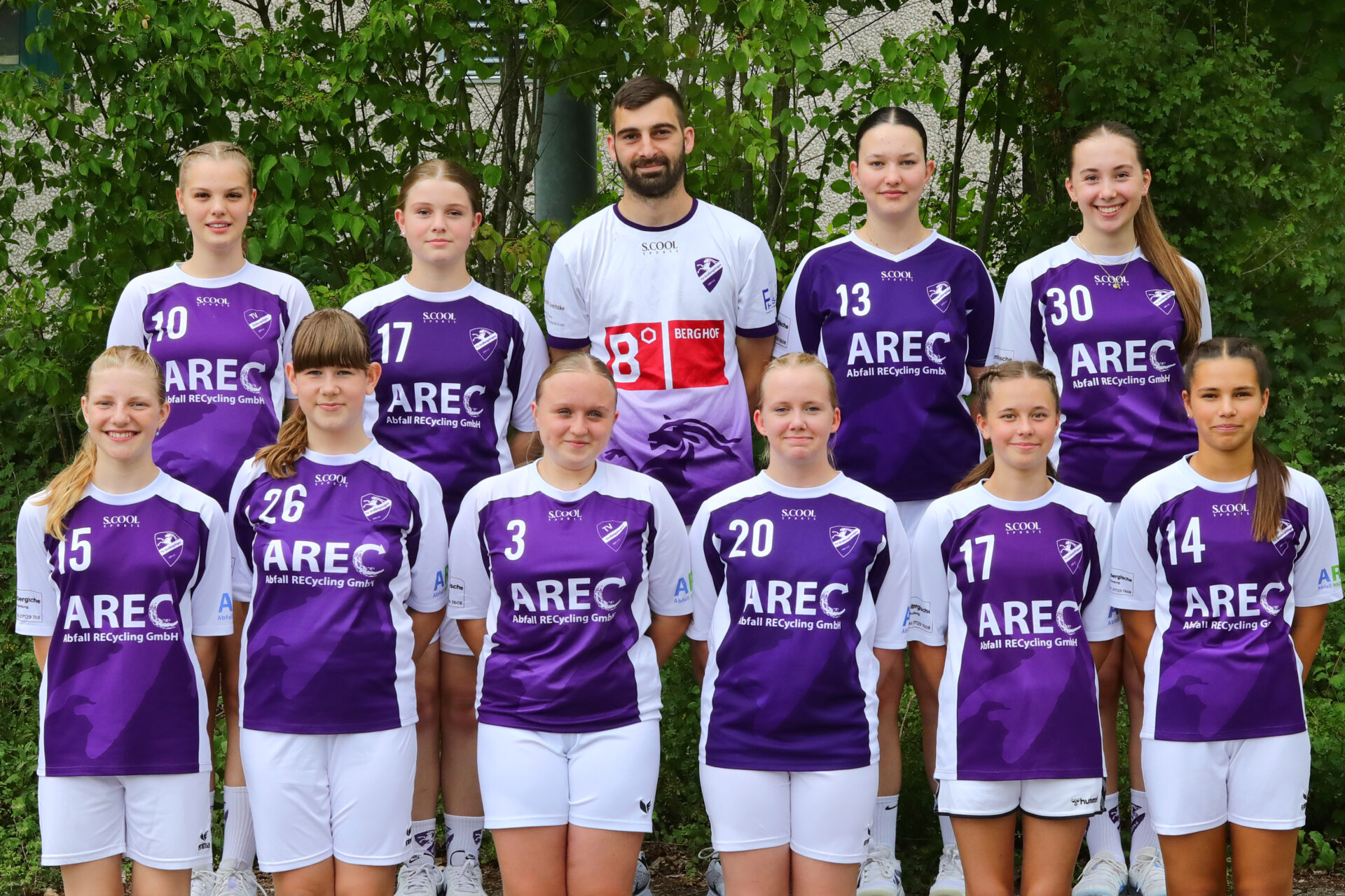 weibliche B Jugend-2627 Mannschaftsbild mB-Jugend - Saison 2023/2024